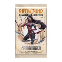 Riftbound: League of Legends Spiritforged TCG: Booster Display, 24 Packs of 14 Cards, English Edition
