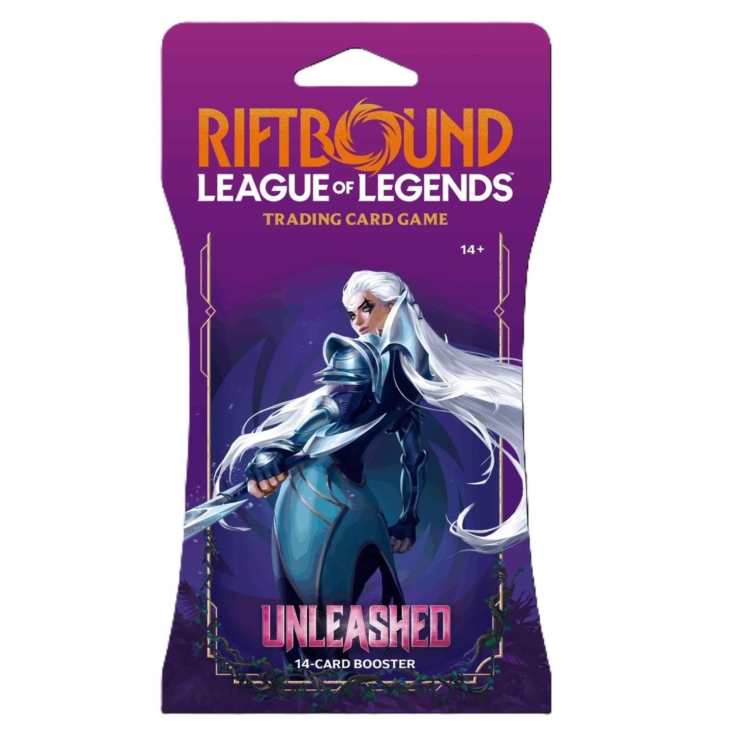 Riftbound: League of Legends Unleashed: Display of 24 Packs of 14 Boosters, English Edition
