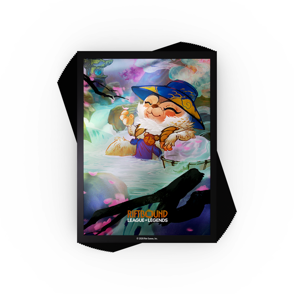 Riftbound: League of Legends Spiritforged - Spirit Blossom Teemo Sleeves, Pack of 100