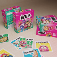 Hello Juego de Mesa, Edicíon en Español y Inglés 