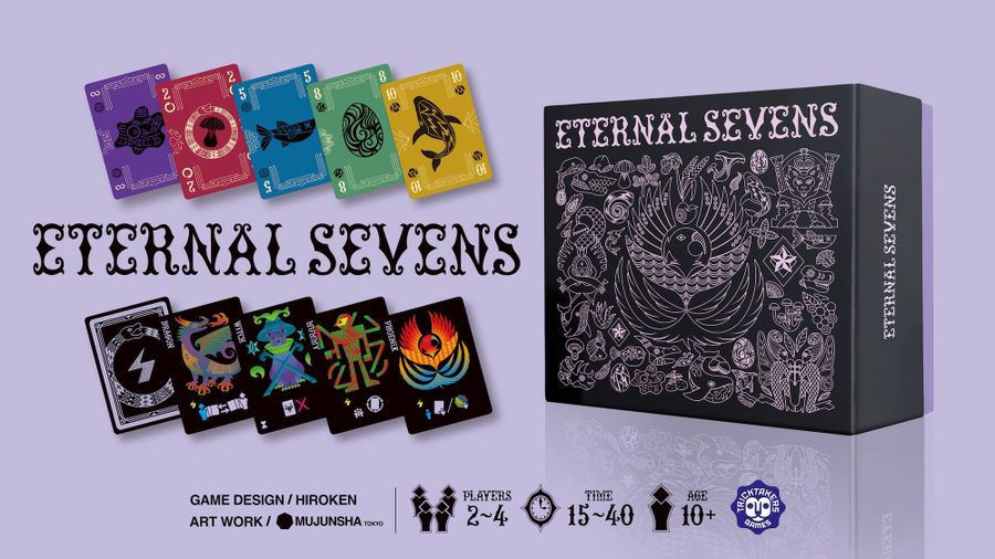 Eternal Sevens by Tricktakers Games, Japanese Edition