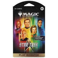 Magic The Gathering Star Trek Play Booster Display, 30 Packs of 14 Cards, English Edition