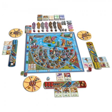 Amsterdam Essential Edition by Stefan Feld, English, French and German Board Game