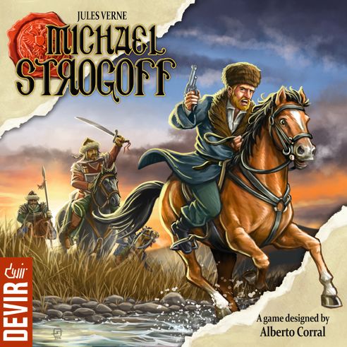Miguel Stroganoff Português Jogo de Tabuleiro, Usado