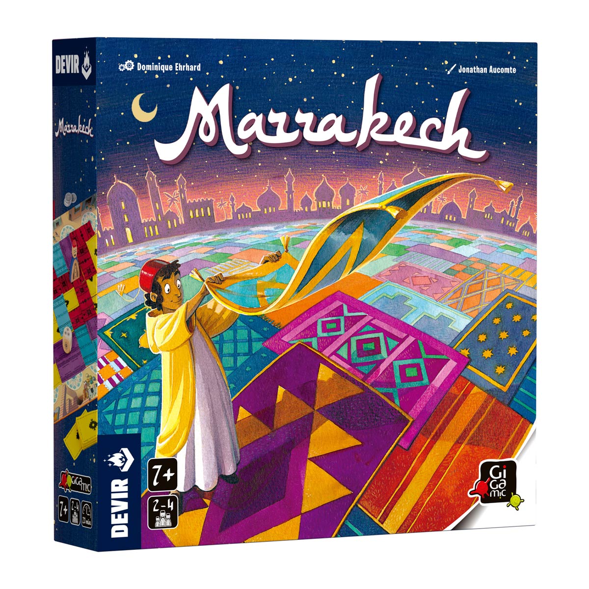 Marrakech Jogo de Tabuleiro, Edição em Portugûes e Espanhol