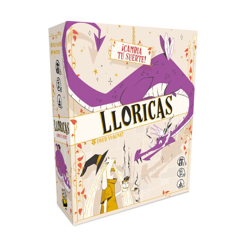 Lloricas Juego de Mesa, Edicíon en Español