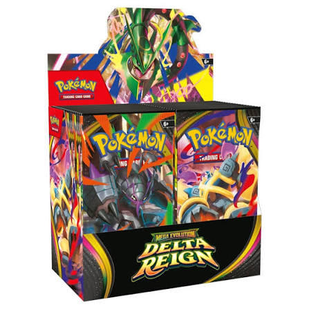 Pokemon Mega Evolution Delta Reign Booster Display, 36 Packs of 10 Cards, English Edition