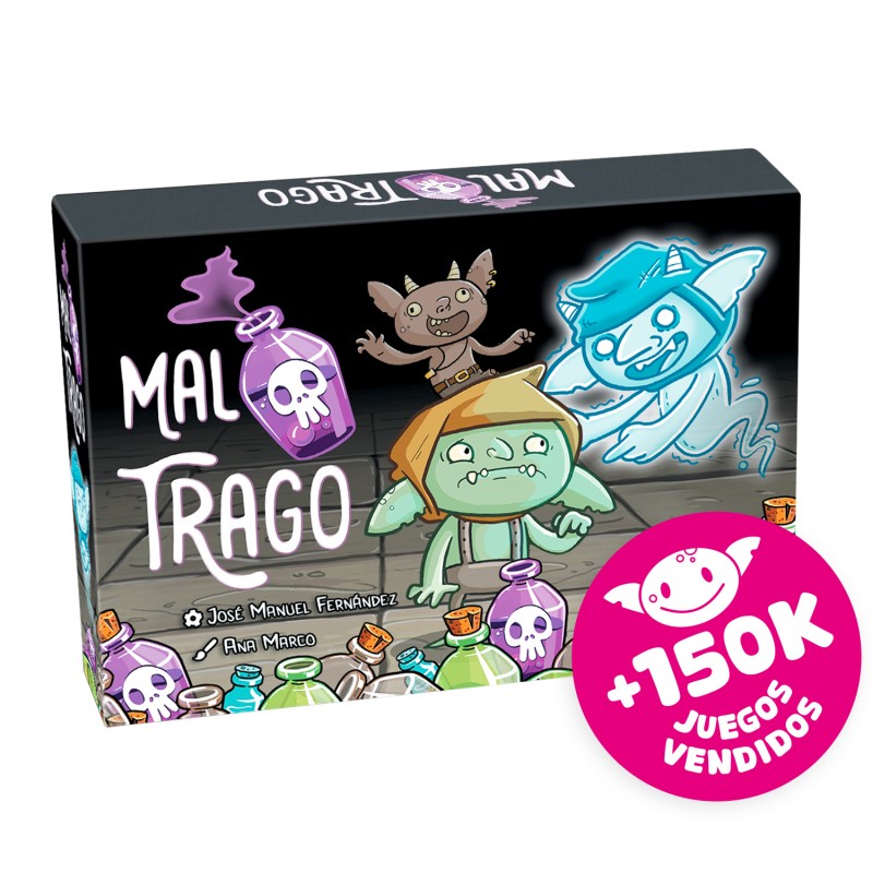 Mal Trago Juego de Mesa, Edicíon en Español 