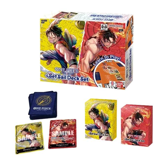 One Piece Set Sail Deck Set SD-01, English
