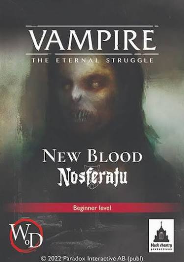 Vampire: The Eternal Struggle Fifth Edition New Blood Nosferatu, English