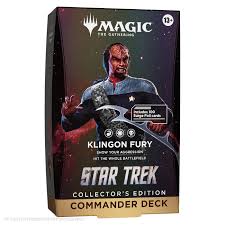 Magic The Gathering Star Trek Collector's Commander Deck - Klingon Fury, English Edition