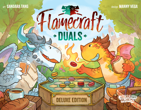 Flamecraft Duals Board Game, English Edition