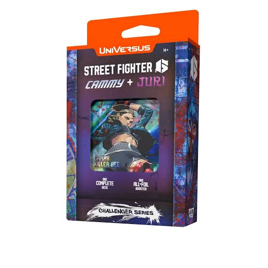 UVS Street Fighter 6 Cammy + Juri Challenger Deck of 60 Cards, English