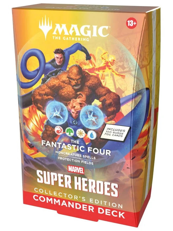 Magic The Gathering Marvel Super Heroes Collector's Commander Deck - Fantastic Four, English Edition