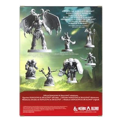 Dungeons & Dragons World of Warcraft Official Miniatures Set 2