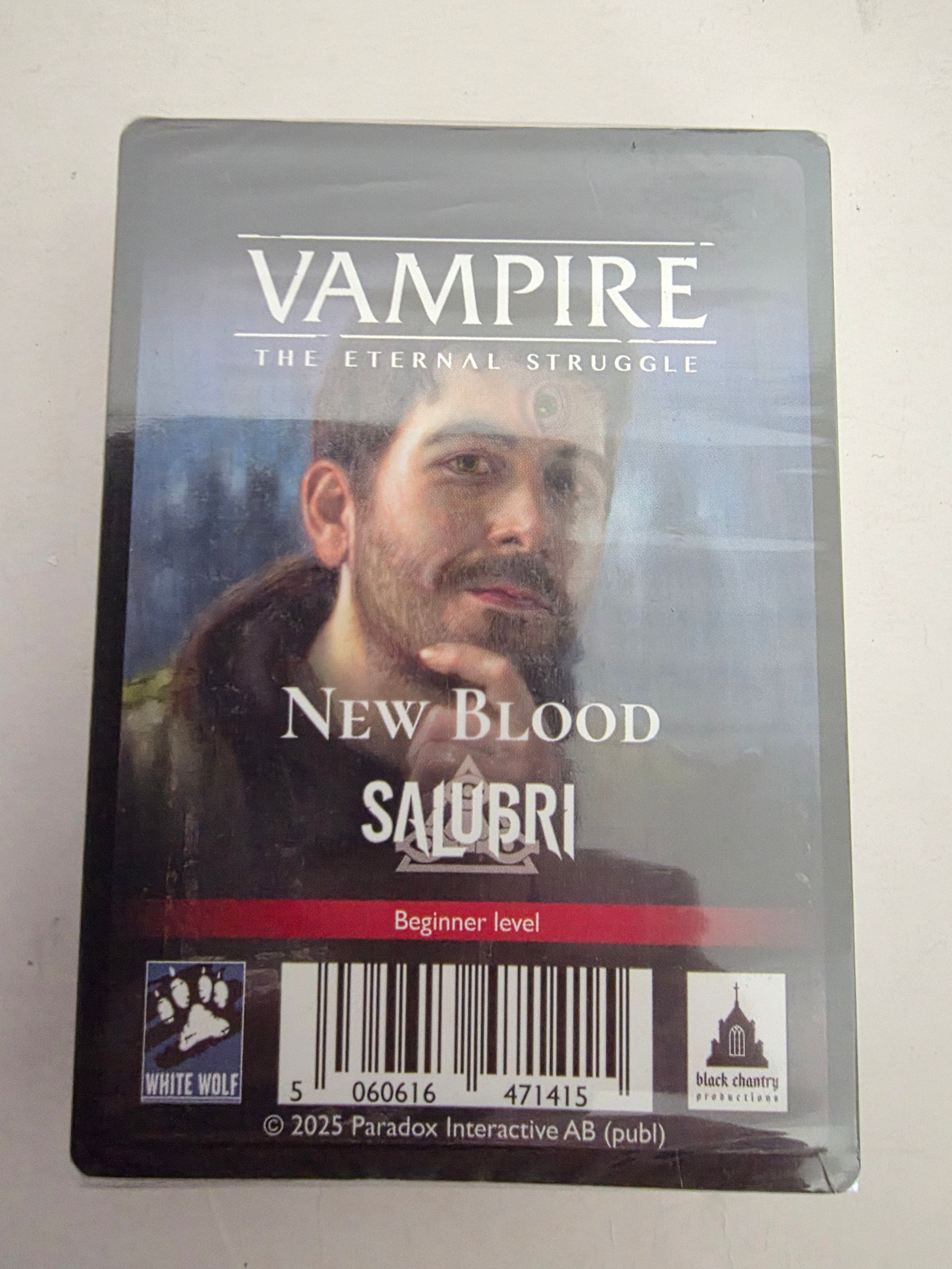 Vampire: The Eternal Struggle Fifth Edition New Blood Salubri, English