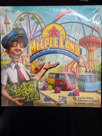 Meeple Land Jogo de Tabuleiro, Usado, Edição em Português e Espanhol