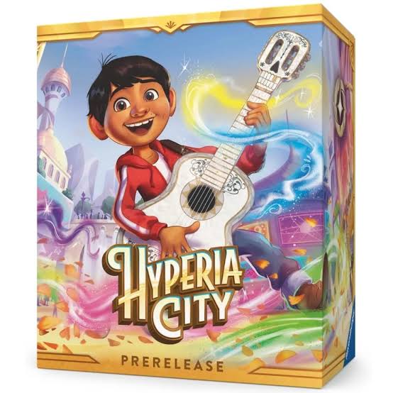 Disney Lorcana Hyperia City: Prerelease Pack, English Edition