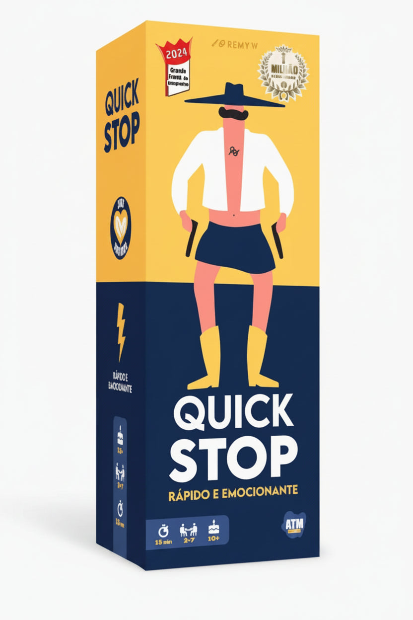 Quick Stop, Jogo de Tabuleiro em Portugûes