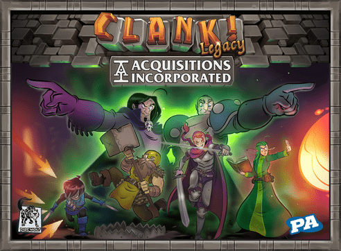 Clank! Legacy: Acquisitions Incorporated Juego de Mesa, Edicíon en Inglés 