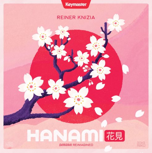 Hanami Board Game, Samurai Reimagined by Reiner Knizia, Edicíon en Español 