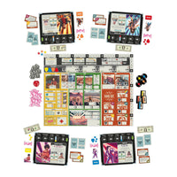 Rock Hard 1977 Juego de Mesa, Edicíon en Español