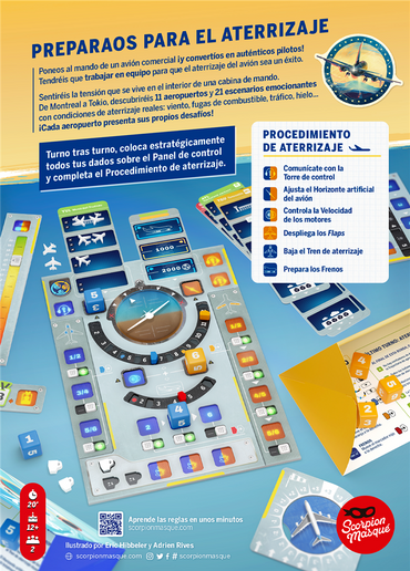 Sky Team, Español Juego de Mesa