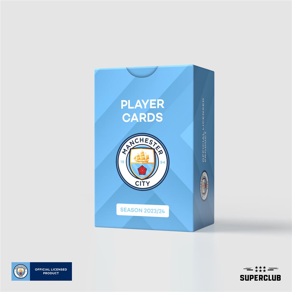 Tarjetas de jugador del Superclub Man City (Expansión 2023/24) (Inglés)