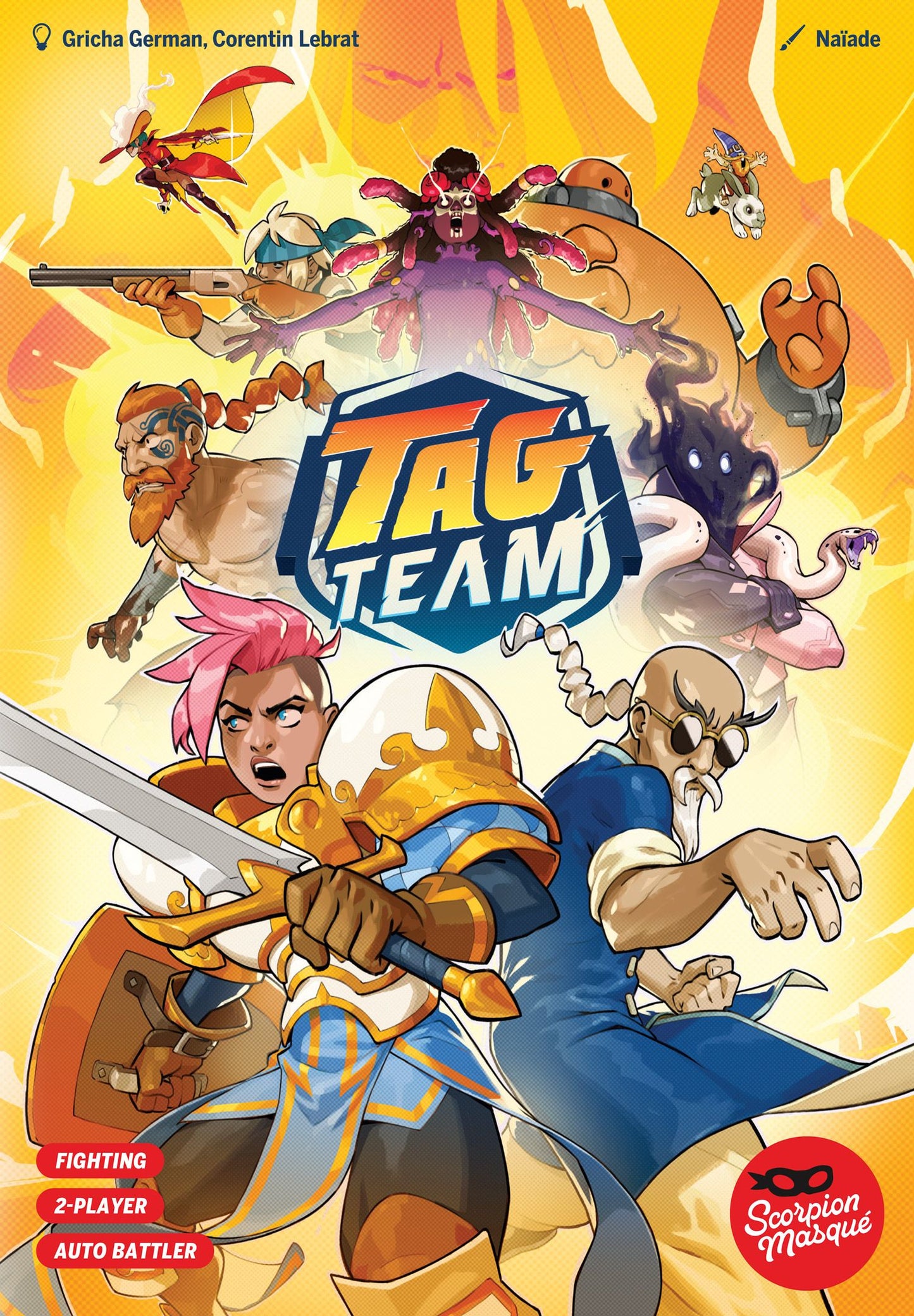Tag Team English Board Game