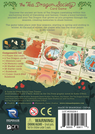 El juego de cartas de la Sociedad del Dragón del Té (EN)