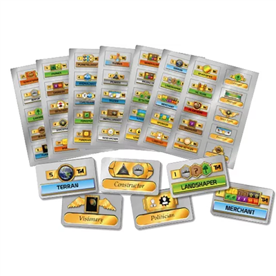 Terraforming Mars: Milestones & Awards, English Edition