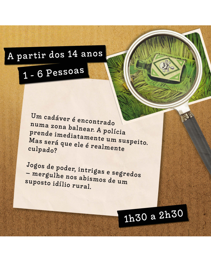 Veneno Verde Portugûes Jogo de Tabuleiro