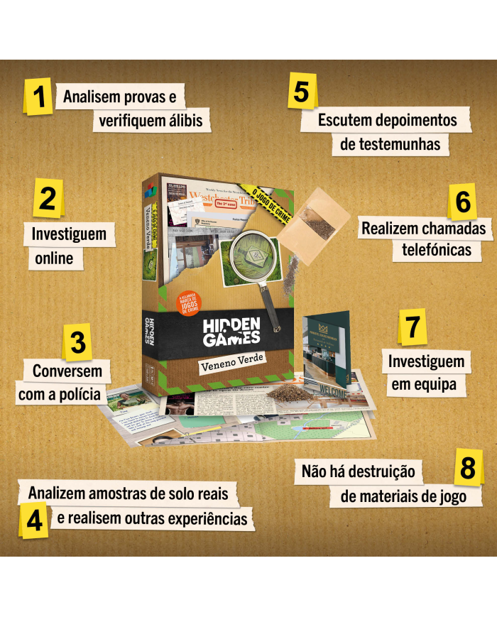 Veneno Verde Portugûes Jogo de Tabuleiro