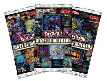Yu-Gi-Oh Laberinto del Maestro: Sobre de refuerzo de 7 cartas